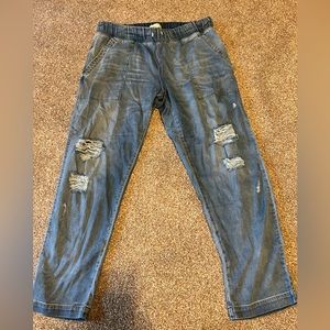 Anthropologie Cloth & Stone straight leg Pants. Size L